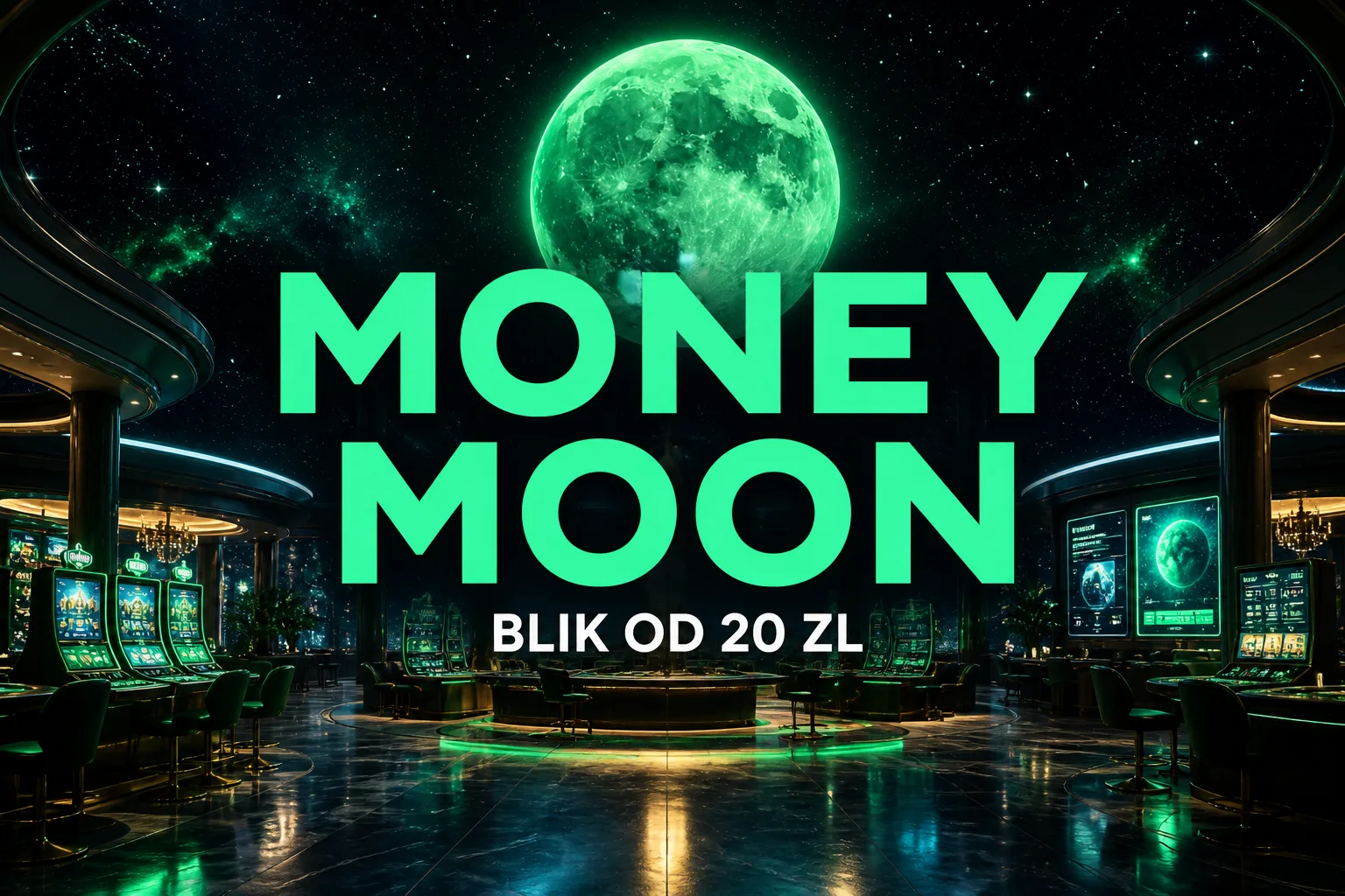Money Moon Casino lobby